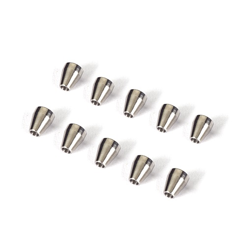 Stainless Steel Ferrule for Valco Cheminert 5000 psi Injector Valve (10 Pack) product photo Front View L-internal